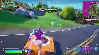 Crazy NO SCOPE Across the Map on Slurp Rush - Fortnite Reload Trickshot 🔥 