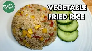 VEGETABLE FRIED RICE RECIPE | DELICIOUS, CHEAP AND EASY! | SIMPLE PLANT BASED AND VEGAN FRIED RICE