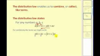 Combining Like Terms