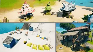 Visit Coral Cove, Base Camp Golf, and Unremarkable Shack - Fortnite Location Guide