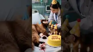 Stay Strong, Mom Cat💖 #cat #shorts #staystrong #angoracat #sickcat #hospitalbed #hope #kittens #cute