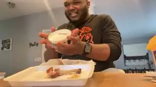 DONT EAT THE BONE 🍖 FOOD REVIEW / MUKBANG