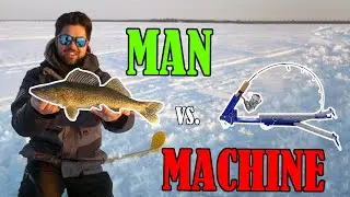 Man vs JawJacker - Fishing Competition at Lac Ste. Anne, Alberta