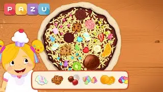 Pizza maker game trailer -  fun pizza baking