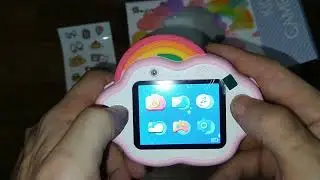 Selvim Kids camera. Fun for younger ages and has mini games of tetris and snake and more..