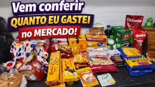 ✨💲Compras de Mercado  do mês de Janeiro 🛍️🛒💖