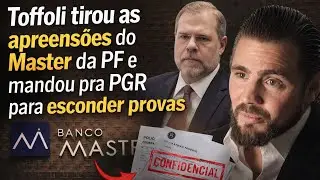 Descobri toda a podridão da decisão do Toffoli no caso Master