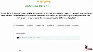 Malaysia Digital Nomad Visa Application: Step-by-Step Guide (MDEC Form Filling)