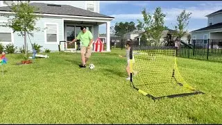 Kids Soccer Goals for Backyard Set by Muroza