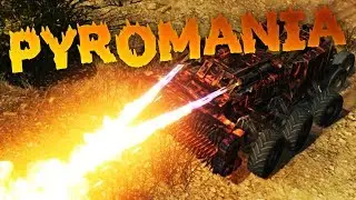 BURN'EM ALL!!  Draco Flamethrower Review- CROSSOUT Gameplay