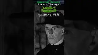 Ernest Thesiger was born #onthisday January 15, 1879