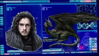 Jon Snow and Dragon transforming in Mutation Lab