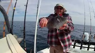 Catching giant red snapper and gag grouper with Brett on 2-22-25 in Panama City, part 2.