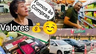 COMPRAS NO ZAFFARI 😍🛒 MOSTREI VALORES 💶💰 pra vcs ☺️