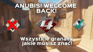 Wszystkie podstawowe granaty na ANUBIS! SEZON 4 PREMIER!