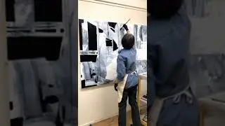 Pamela Caughey - Art Demo #shorts #viral #fyp #artwork #paintingtutorial