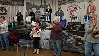 Fanfarenzug Hendsemer Herolde im Rottmannsaal zu Hendesse (Handschuhsheim)