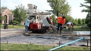 Pouring 2 Driveways In One Day? Work Vlog #11