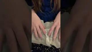 ASMR Crinkly Parchment Paper Sounds, No Talking