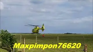 Atterrissage h&eacute;licopt&egrave;re SAMU