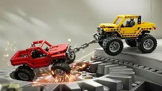 Extreme LEGO Tug of War Experiment - Who Is Strongest?