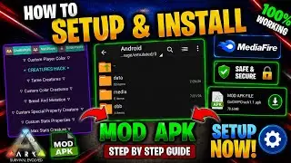 How to Install And Setup ARK Mobile Mod APK + Data & OBB | Easy Setup Tutorial (2026)