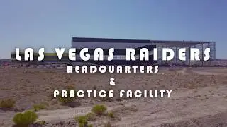 Las Vegas Raiders HQ Under Construction&nbsp;4K FAA‑Authorized Drone Fly‑Around #Raiders