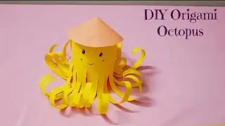 DIY Paper Octopus 🐙 | Easy and Fun Craft Idea ✨ #PaperOctopus #DIYCraft #EasyCraft #KidsCraft #diy