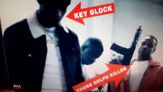 Found a picture, of key Glock, hanging with Blac youngsta and straight drop...