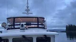 Selene 53 boat delivery Seattle to Alaska