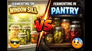 Fermenting on a Windowsill vs Pantry: Does Light Actually Matter?