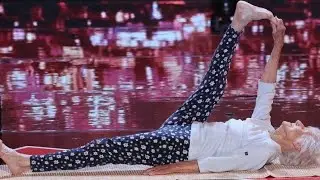La France a un incroyable talent : la leçon de souplesse de Charlotte, 99 ans