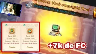 GANHEI 7K DE FC ROLETANDO 1.500 VEZES NO GACHA  DDTANK ORIGIN