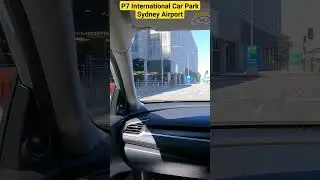 Entrance to P7 Car Park at Sydney International Airport