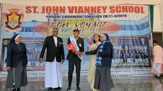 Bon Voyage Farewell 2024 @St John Vianney school gwalior