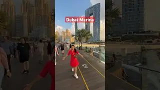 Dubai Marina #dubai #visitdubai #dubaimarinabeach #marinadubai #holiday #holidaydubai #เที่ยวดูไบ