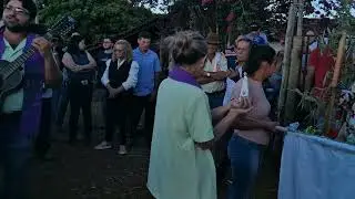 Chegada no pouso - Carlos e Taina