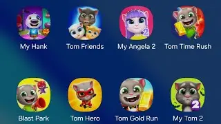 Live! Best Android Games - Talking Tom, Angela, Hank, Gold Run, Hero Dash , Time Rush & More!