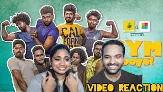 GYM Boys 💪😁🤣 | Tovino Thomas | Karikku Video Reaction | Tamil Couple | WHY Reaction