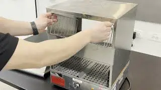 How to Use an APW Wyott DS-1A Hot Dog Steamer