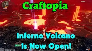 Inferno Volcano Is Now Open! Craftopia Gameplay S2-Ep29