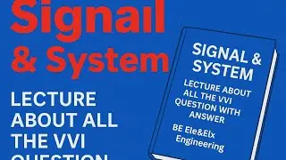 Pt-1 SIgnal and System Introduction