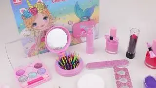Girl Makeup Toy + Mermaid Makeup Case
