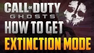 Callof Duty: Ghosts How To Get Extinction Mode - COD Ghosts Unlock Extinction Mode - Tutorial