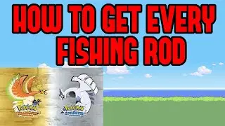How to Get Every Fishing Rod in Pokemon Heartgold/Soulsilver