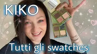 💙 NOVIT&Agrave; KIKO💙 FESTIVAL GLOW 💙 tutti gli swatches delle due palette | One B Queen