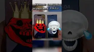 iPhone 16 Pro Max vs Z Fold 6 ⚡ Epic Speed Test Showdown! Who&rsquo;s the Real King? 👑#shorts #viralvideo