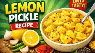 Tasty Chatpata Nimbu ka Achar banane ki recipe|| How to make Lemon pickle 