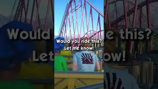 Planet Coaster - Canyon Runner Coaster POV #shorts