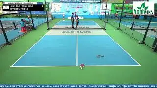 GIẢI PICKLEBALL THIỆN NGUYỆN TẾT YÊU THƯƠNG.TRANH CÚP HỒNG NGHI.